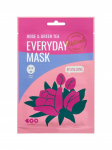 DEARBOO - N&auml;omask roosi ja rohelise tee ekstraktiga EVERYDAY MASK ROSE & GREEN TEA, 27 ml
