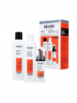NIOXIN - &Scaron;ampoon/konditsioneer (2x150 ml), seerum (40 ml) S&Uuml;STEEM 4