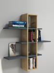 PUQA DESIGN - Riiul, 101x96x20 cm