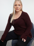 TRENDYOL PLUS SIZE - Naiste kampsun