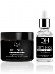 DR H HYALURONIC - Retinooli &ouml;&ouml;kreem (60 ml) ja Retinooli n&auml;oseerum k&uuml;psele nahale (30 ml).