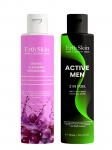 ERTH SKIN LONDON - ACTIVE MEN 2IN1 &scaron;ampoon/kehapesu meestele ja viinamarjal&otilde;hnaline du&scaron;igeel, 2x300 ml