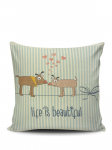 CUSHION LOVE - Dekoratiivpadjap&uuml;&uuml;r, 43x43 cm