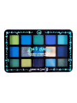 J.CAT - DIA & NOCHE TRI-ELEMENT 15 PIGMENT PALETTE (104 &Uuml;MBER KELL), 16 g