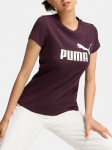 PUMA - Naiste l&uuml;hikeste varrukatega T-s&auml;rk, ESS+METALLIC LOGO TEE