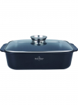 SWISS HAUS - Valatud alumiiniumist pann klaasist kaanega, 10 cm, 6,5 l