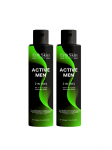 ERTH SKIN LONDON - ACTIVE MEN 2IN1 &scaron;ampoon/kehapesu meestele, 2x300 ml