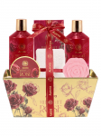 AURORA - Du&scaron;igeel/keha palsam (2x300 ml), kehakoorija (60 ml), vannisool (15 g) jne.