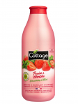 COTTAGE - Du&scaron;igeel ja vannipiim maasikal&otilde;hnalisele kehale, 750 ml