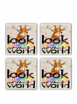TAYLOR - Alus, 10x10x1 cm, 4 tk.