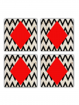 TAYLOR - Aluslaud, 10x1 cm, 4 tk.