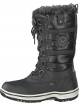 LEAF - Laste veekindlad pikad saapad, Frostby Waterproof Solidblack