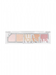 UNLEASHIA - Silmav&auml;rvipalett MOOD SHOWER FACE PALETTE (100 BALLERINA), 4 g