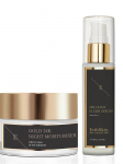 ERTH SKIN LONDON - 24k kullaga kortsudevastane seerum, 24k kullaga &ouml;ine kortsudevastane niisutav kreem.