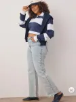 TRENDYOL PLUS SIZE - Naiste sirged teksad
