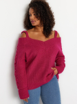 TRENDYOL PLUS SIZE - Naiste kampsun