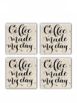 TAYLOR - Alus, 10x10x1 cm, 4 tk.