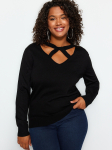 TRENDYOL PLUS SIZE - Naiste kampsun