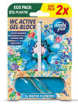 AMBI PUR - WC v&auml;rskendaja ja puhastusvahend AMBI PUR Water Flowers, 2x45 g