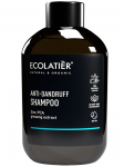 ECOLATIER - Meeste k&otilde;&otilde;mavastane juukseshampoon žen&scaron;enni ekstrakti ja tsinksoolaga, 400 ml