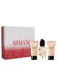 ARMANI - S&Igrave; EDP komplekt naistele, 50 ml + kehakreem + du&scaron;igeel