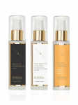 ERTH SKIN LONDON - C-vitamiini ja kollageeni seerum (60 ml), h&uuml;aluroonhappe ja kollageeni seerum (60 ml), kortsude v&auml;hendamise seerum 24 K kullaga (60 ml).