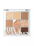UNLEASHIA - Silma&uuml;mbruse v&auml;rvipalett GLITTERPEDIA EYE PALETTE (2 ALL OF BROWN), 6,2 g