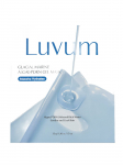 LUVUM - Niisutav geel n&auml;omask GLACIAL MARINE ALGAE-PDRN GEL MASK, 5 tk.