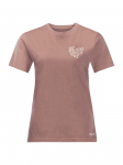 JACK WOLFSKIN - Naiste T-s&auml;rk, Jack Nature Tee W 1808741-3068
