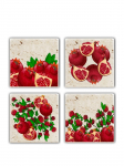 TAYLOR - Alus, 10x10x1 cm, 4 tk.