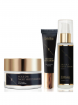 ERTH SKIN LONDON - Kortsude v&auml;hendamise seerum, &ouml;ine niisutav kreem ja silmakreem 24K kullaga