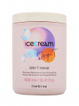 INEBRYA - Toitev ja detanguleeriv mask kuivadele/kahjustatud juustele ICE CREAM DRY-T MASK, 1000 ml