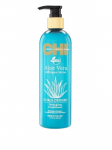 CHI - Palsam lokkis juustele aaloe- ja agaavimahlahaga, 340 ml