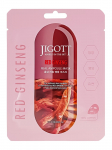 JIGOTT - Toitev n&auml;omask RED GINSENG REAL AMPOULE MASK, 27 ml