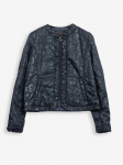 TRUSSARDI JEANS - Naiste demi-hooaja jakk, GIUBBOTTO NYLON STAMPA ANIMALIER
