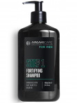 ARGANICARE - Meeste &scaron;ampoon n&otilde;rkadele, &otilde;hukestele juustele, 400 ml