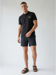 PLEIN SPORT - L&uuml;hikeste varrukatega meeste polo s&auml;rk