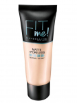MAYBELLINE - Make-up Foundation FIT ME (105 NATURAL IVORY), 30 ml