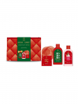 AURORA - J&otilde;ulukosmeetikakomplekt: du&scaron;igeel/kehakreem (2x120 ml), vannisool (100 g), k&auml;sn.