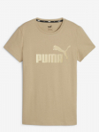 PUMA - Naiste l&uuml;hikeste varrukatega t-s&auml;rk, ESS+ METALLIC LOGO TEE