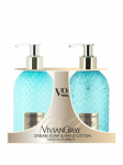 VIVIAN GRAY - Komplekt kalliskivi jasmiin: vedel seep, k&auml;tekreem, 2x300 ml