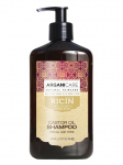 ARGANICARE - Juukseshampoon ritsinus&otilde;liga, 400 ml
