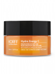 KORFF - HYDRA ENERGY C niisutav, pinguldav n&auml;okreem/geel, 50 ml