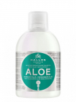 KALLOS - Parandusshampoon kuivadele ja kahjustatud juustele aloe vera ekstraktiga, 1000 ml