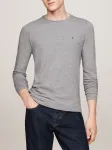 TOMMY HILFIGER - Pikkade varrukatega meeste T-s&auml;rk, STETCH SLIM RT LONG SLEEVE TEE