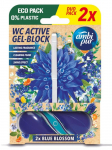 AMBI PUR - WC v&auml;rskendaja ja puhastusvahend AMBI PUR Blue Blossom, 2x45 g
