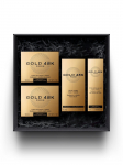 GOLD 48K - Pimedas s&auml;rava p&auml;evase/&ouml;&ouml;se kreem (2x50 ml), seerum (30 ml), p&auml;evane/&ouml;&ouml;ne silmakreem (15 ml).