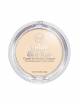 J.CAT - Kreem-kompaktpuuder SKIN BLOOM CREAM TO POWDER COMPACT (101 IVORY), 7,5 g