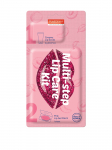 PUREDERM - Huulehoolduskomplekt: huulekoorija, 2 g + huulemask, 1 tk