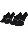 SKECHERS - Unisex-sokid, Skechers 2PPK Mesh Ventilation Footies Socks SK44008-9999